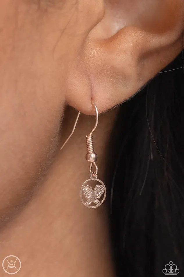 Necklaces Paparazzi Necklace Fluttering Festival Rose Gold Paparazzi Jewelry Necklaces Paparazzi Necklace Fluttering Festival Rose Gold Paparazzi Jewelry