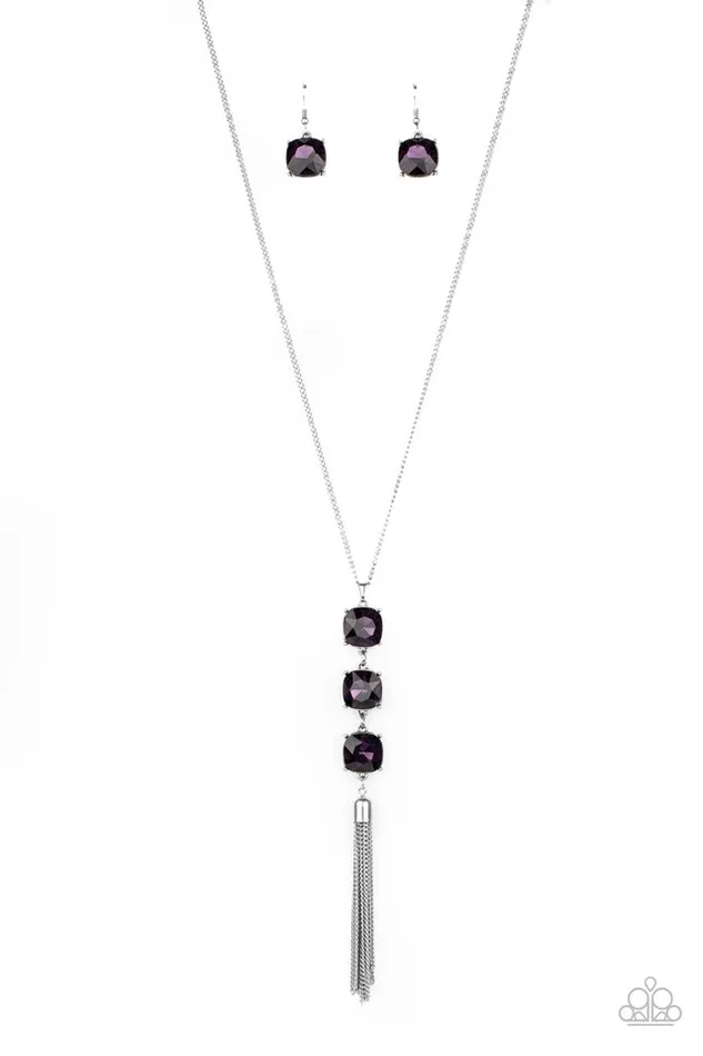 Necklaces Paparazzi Necklace GLOW Me The Money Purple Paparazzi Jewelry Necklaces Paparazzi Necklace GLOW Me The Money Purple Paparazzi Jewelry