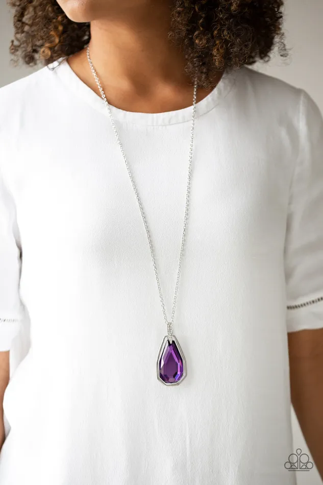 Necklaces Paparazzi Necklace Maven Magic Purple Paparazzi Jewelry