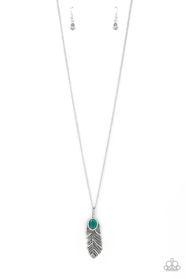 Necklaces Paparazzi Necklace Pure QUILLPower Green Paparazzi Jewelry Necklaces Paparazzi Necklace Pure QUILLPower Green Paparazzi Jewelry