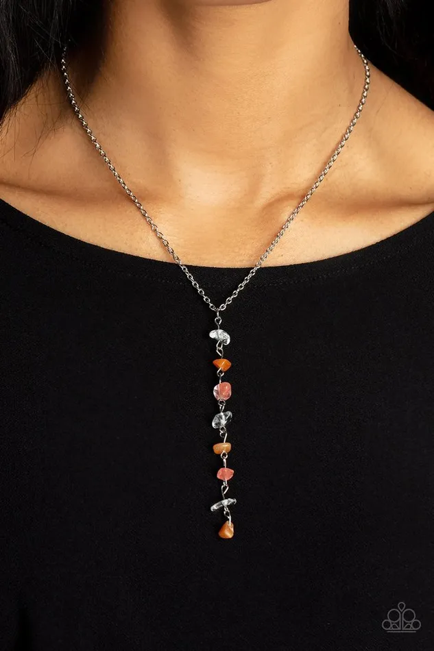 Necklaces Paparazzi Necklace Tranquil Tidings Orange Paparazzi Jewelry Necklaces Paparazzi Necklace Tranquil Tidings Orange Paparazzi Jewelry