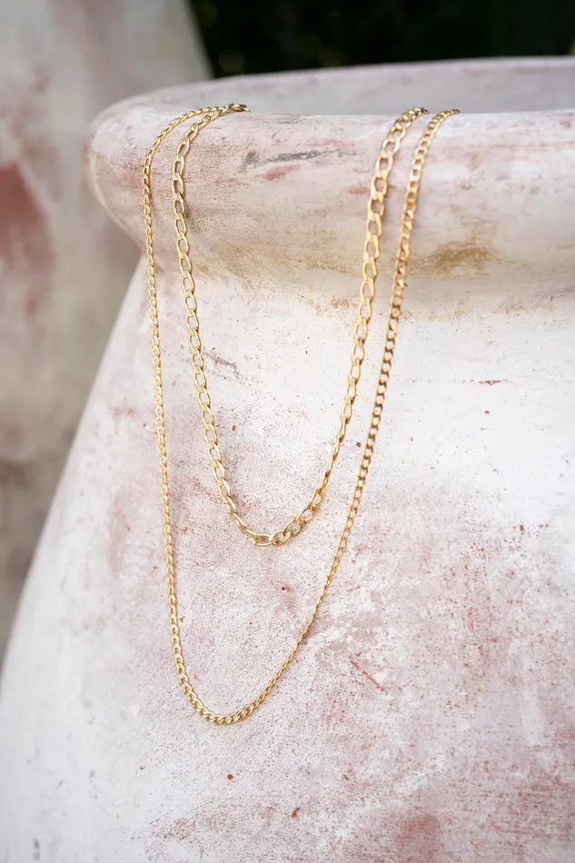 Necklaces TheRoseGypsy Gold Filled Neptune Necklace