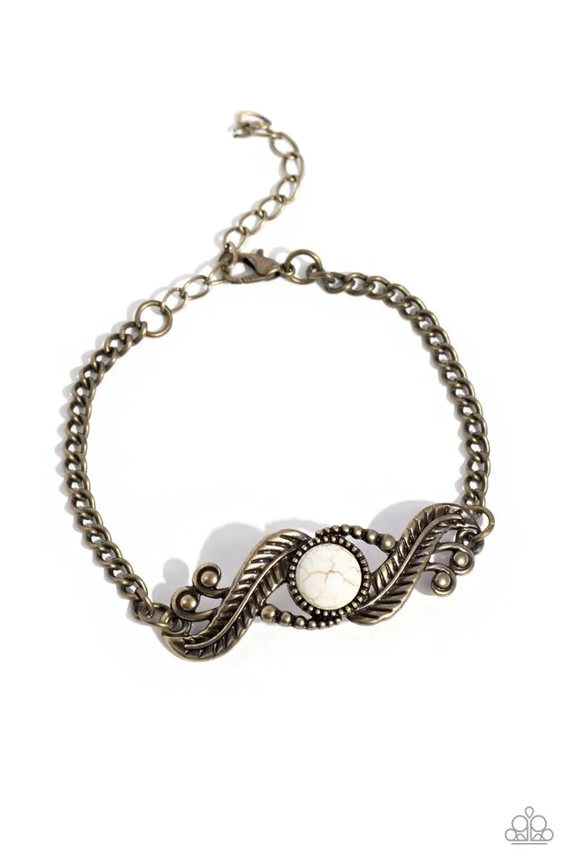 Paparazzi Bracelet Eye in the Sky Brass Paparazzi Jewelry Bracelets Paparazzi Bracelet Eye in the Sky Brass Paparazzi Jewelry Bracelets