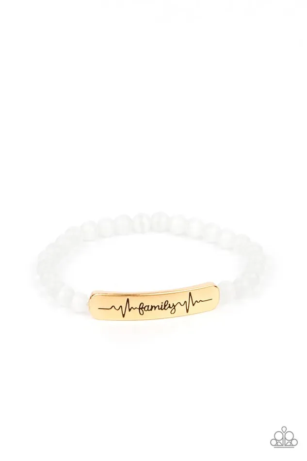 Paparazzi Bracelet Family is Forever Gold Paparazzi Jewelry Bracelets Paparazzi Bracelet Family is Forever Gold Paparazzi Jewelry Bracelets