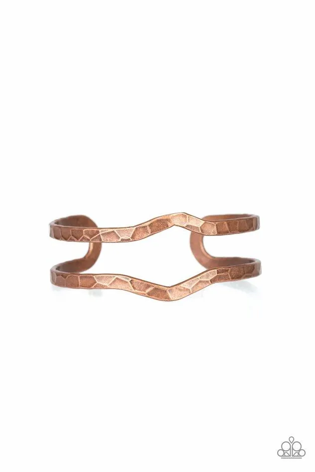 Paparazzi Bracelet Highland Heiress Copper Paparazzi Jewelry Bracelets