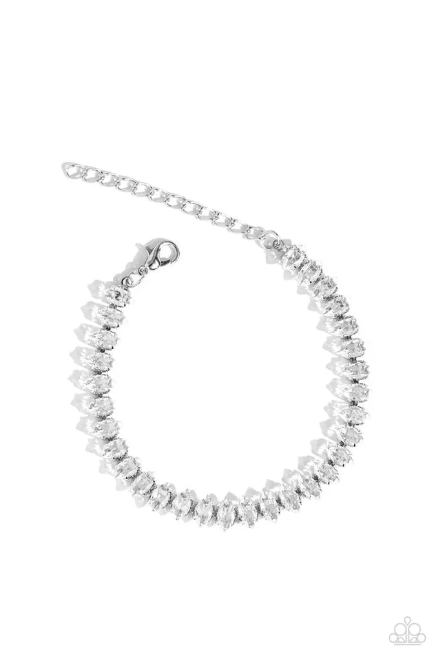 Paparazzi Bracelet Marquise Masterpiece White Paparazzi Jewelry Bracelets Paparazzi Bracelet Marquise Masterpiece White Paparazzi Jewelry Bracelets