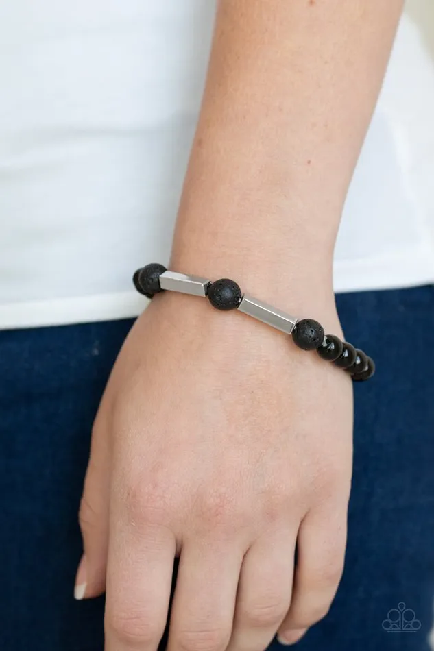 Paparazzi Bracelet Metro Meditation Silver Paparazzi Jewelry Bracelets