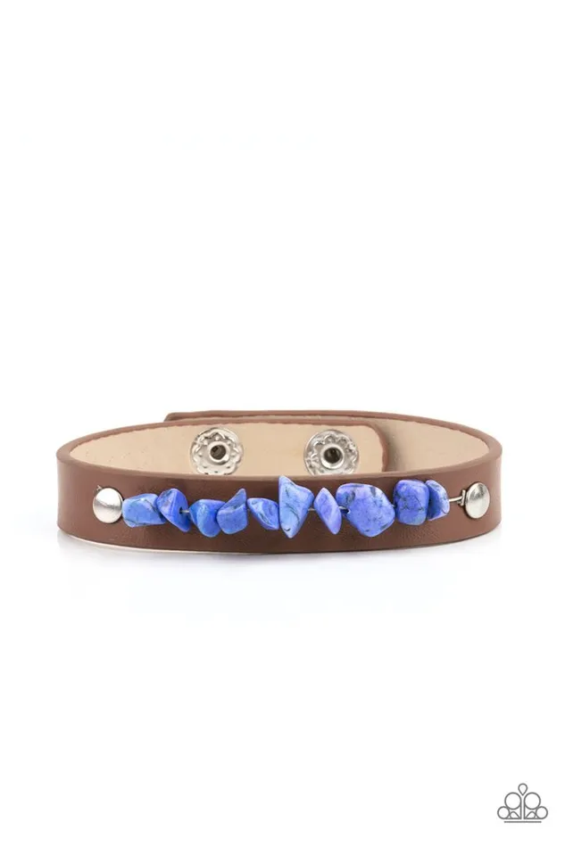 Paparazzi Bracelet Pebble Paradise Blue Paparazzi Jewelry Bracelets Paparazzi Bracelet Pebble Paradise Blue Paparazzi Jewelry Bracelets