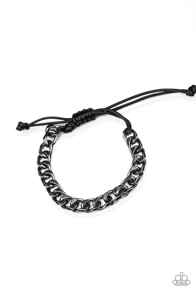 Paparazzi Bracelet Rulebreaker Black Paparazzi Jewelry Bracelets Paparazzi Bracelet Rulebreaker Black Paparazzi Jewelry Bracelets