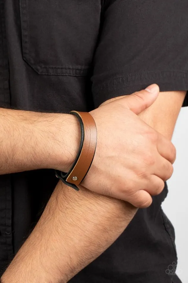 Paparazzi Bracelet Terra Traveler Black Paparazzi Jewelry Bracelets