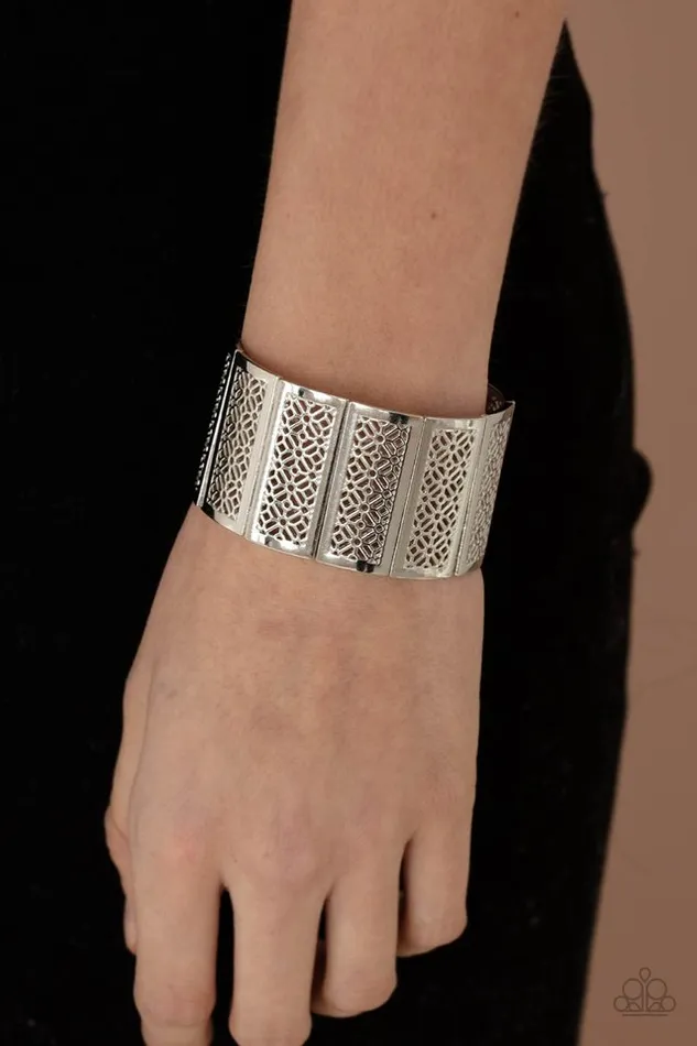 Paparazzi Bracelet Thai Terrariums Silver Paparazzi Jewelry Bracelets