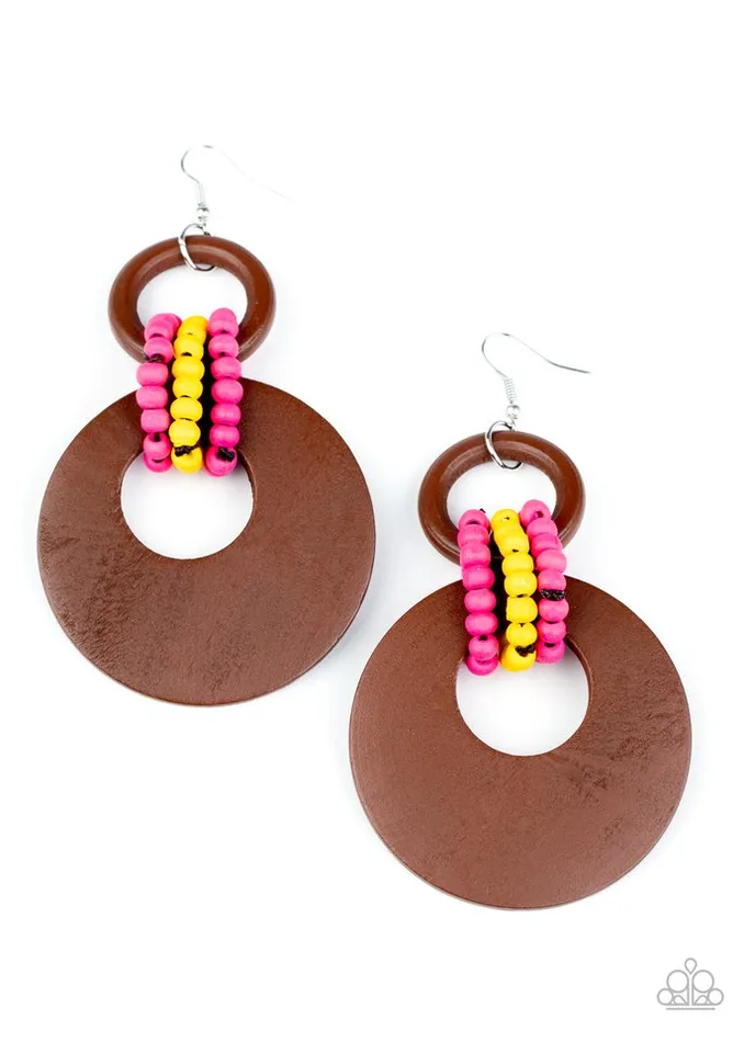 Paparazzi Earring Beach Day Drama Multi Paparazzi Jewelry Earrings Paparazzi Earring Beach Day Drama Multi Paparazzi Jewelry Earrings