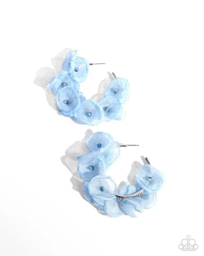 Paparazzi Earring Petaled Pageant Blue Paparazzi Jewelry Earrings Paparazzi Earring Petaled Pageant Blue Paparazzi Jewelry Earrings