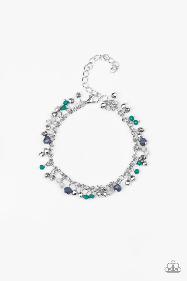 Paparazzi Jewelry Bracelets Paparazzi Bracelet Aquatic Adventure Blue