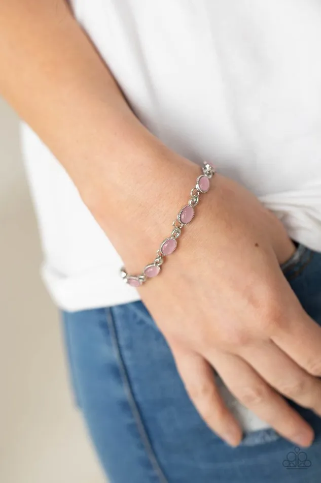 Paparazzi Jewelry Bracelets Paparazzi Bracelet Blissfully Beaming Pink