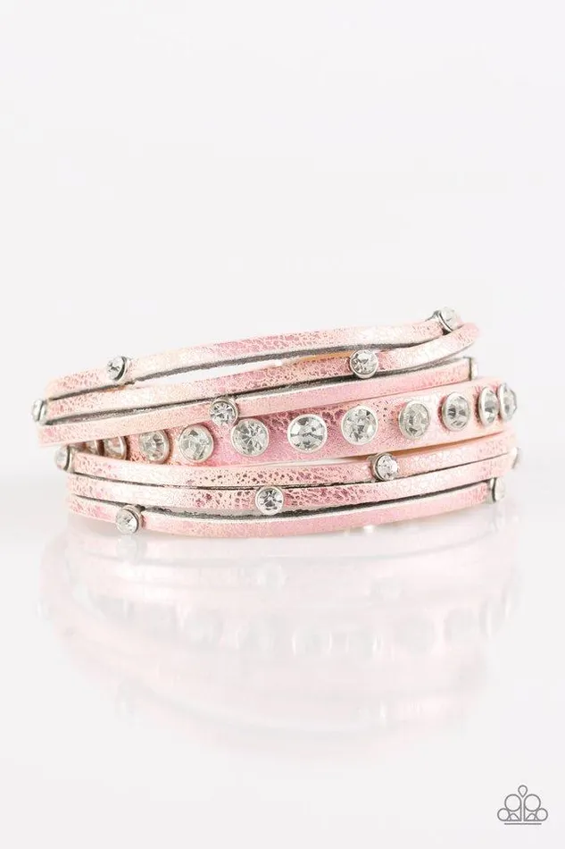 Paparazzi Jewelry Bracelets Paparazzi Bracelet CATWALK It Off Pink
