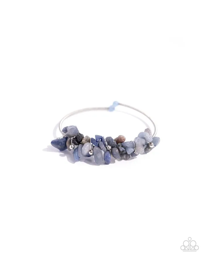 Paparazzi Jewelry Bracelets Paparazzi Bracelet Dainty Deconstruction Blue Paparazzi Jewelry Bracelets Paparazzi Bracelet Dainty Deconstruction Blue