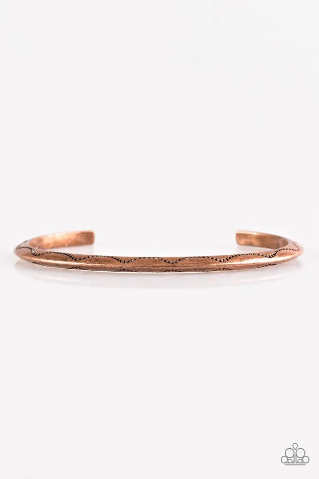 Paparazzi Jewelry Bracelets Paparazzi Bracelet Desert Charmer Copper