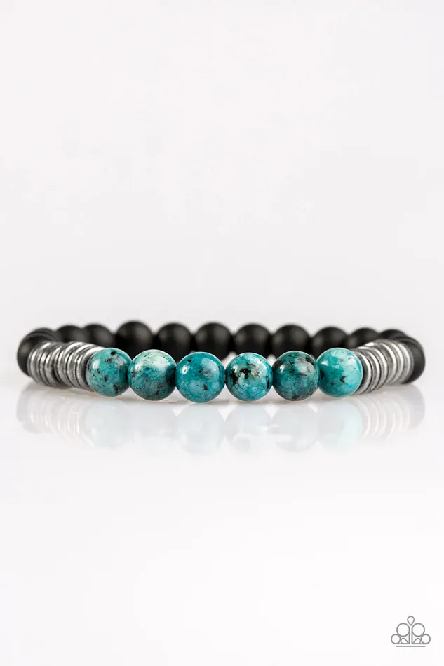Paparazzi Jewelry Bracelets Paparazzi Bracelet Energetic Blue