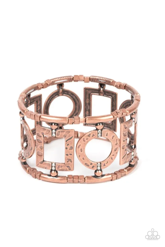Paparazzi Jewelry Bracelets Paparazzi Bracelet Framed and Fabulous Copper Paparazzi Jewelry Bracelets Paparazzi Bracelet Framed and Fabulous Copper