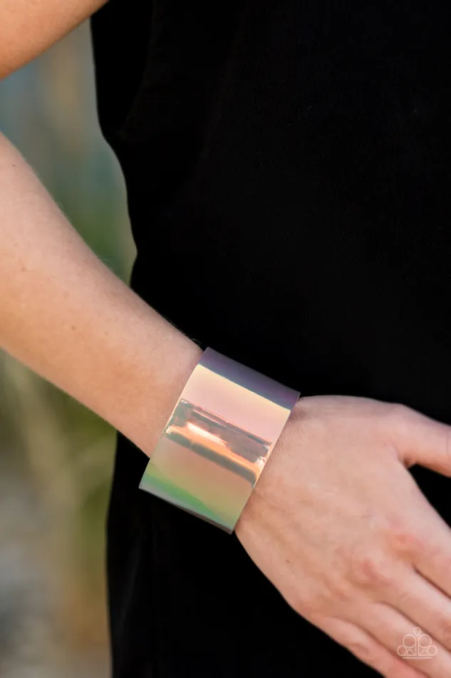 Paparazzi Jewelry Bracelets Paparazzi Bracelet Holographic Aura Multi