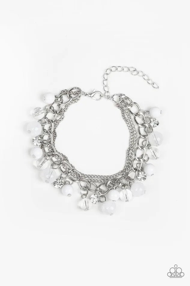 Paparazzi Jewelry Bracelets Paparazzi Bracelet Let Me SEA White
