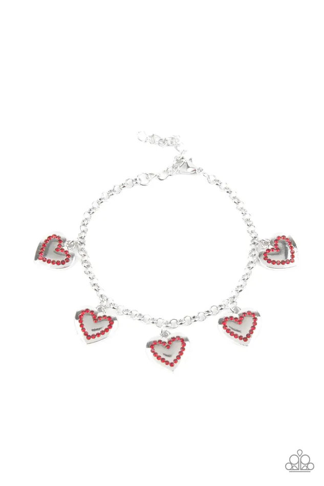 Paparazzi Jewelry Bracelets Paparazzi Bracelet Matchmaker Matchmaker Red