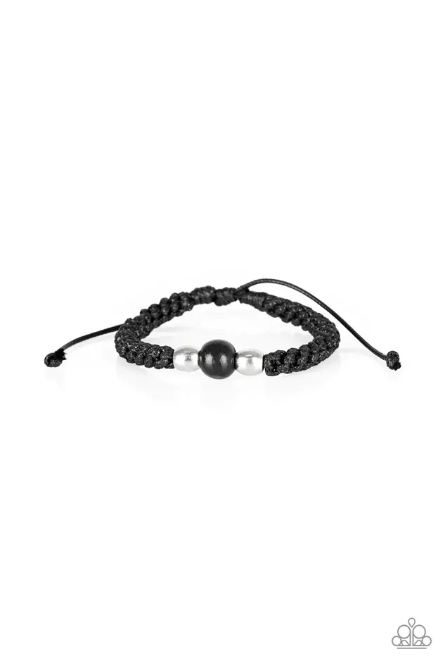 Paparazzi Jewelry Bracelets Paparazzi Bracelet Once Upon A FORESTER Black