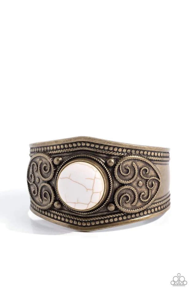 Paparazzi Jewelry Bracelets Paparazzi Bracelet Prairie Romance Brass Paparazzi Jewelry Bracelets Paparazzi Bracelet Prairie Romance Brass