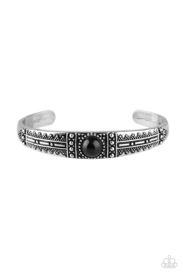 Paparazzi Jewelry Bracelets Paparazzi Bracelet Singing Sahara Black