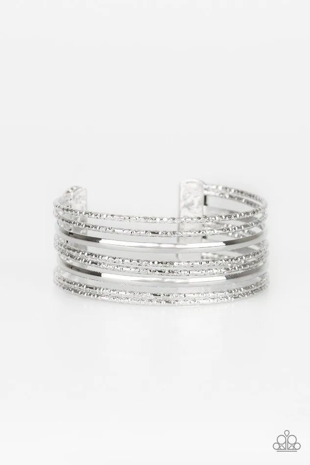 Paparazzi Jewelry Bracelets Paparazzi Bracelet Stack Shack Silver