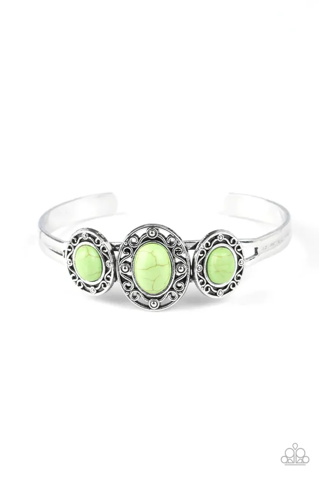 Paparazzi Jewelry Bracelets Paparazzi Bracelet Stone Sage Green