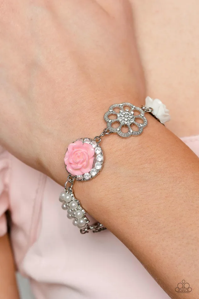 Paparazzi Jewelry Bracelets Paparazzi Bracelet Tea Party Theme Pink