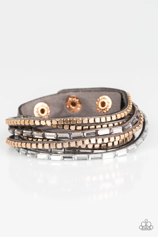 Paparazzi Jewelry Bracelets Paparazzi Bracelet This Time With Attitude Silver