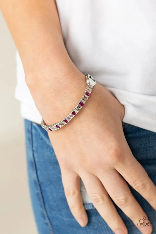 Paparazzi Jewelry Bracelets Paparazzi Bracelet Toast to Twinkle Pink