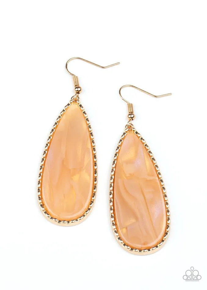 Paparazzi Jewelry Earrings Paparazzi Earring Ethereal Eloquence Gold Paparazzi Jewelry Earrings Paparazzi Earring Ethereal Eloquence Gold