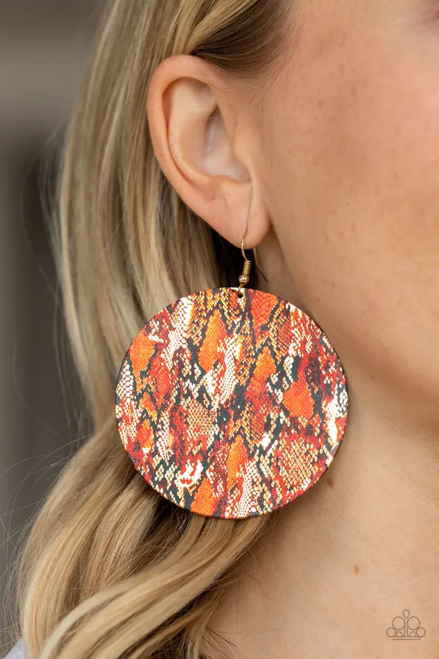 Paparazzi Jewelry Earrings Paparazzi Earring Im Only Animal Multi