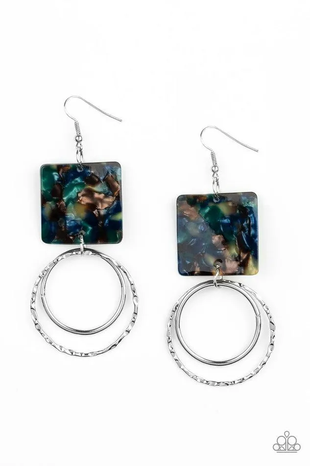 Paparazzi Jewelry Earrings Paparazzi Earring Maven Maker Multi