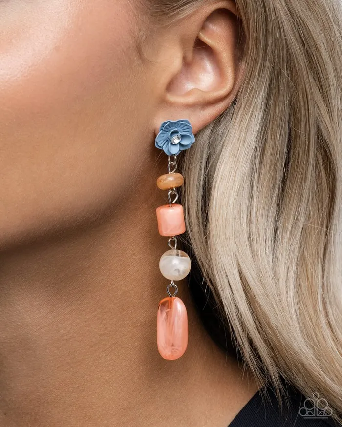 Paparazzi Jewelry Earrings Paparazzi Earring Meditative Magic Orange