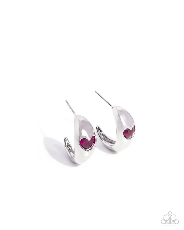 Paparazzi Jewelry Earrings Paparazzi Earring Perfect Point Pink Paparazzi Jewelry Earrings Paparazzi Earring Perfect Point Pink