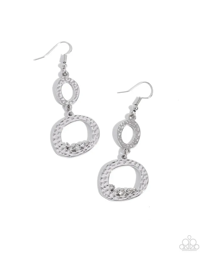 Paparazzi Jewelry Earrings Paparazzi Earring So Unexpected White