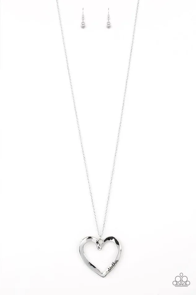Paparazzi Jewelry Necklaces Paparazzi Necklace A Mothers Love Silver
