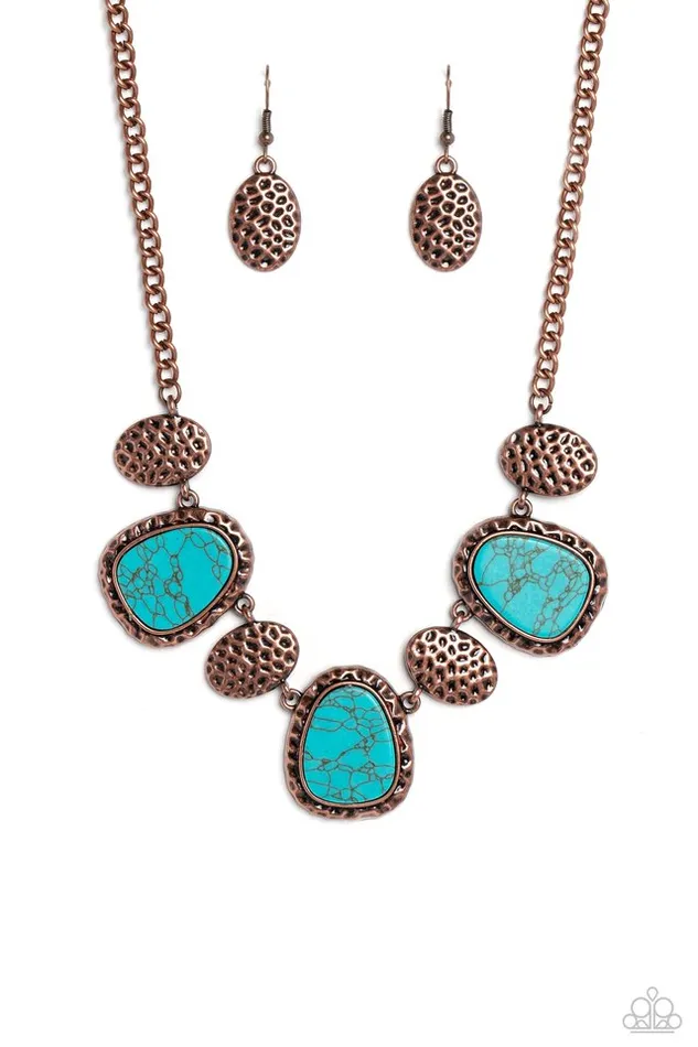 Paparazzi Jewelry Necklaces Paparazzi Necklace Badlands Border Copper Paparazzi Jewelry Necklaces Paparazzi Necklace Badlands Border Copper