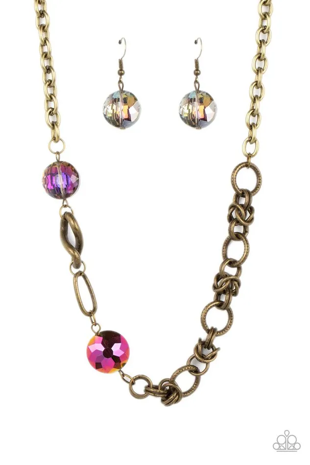 Paparazzi Jewelry Necklaces Paparazzi Necklace Celestially Celtic Brass Paparazzi Jewelry Necklaces Paparazzi Necklace Celestially Celtic Brass