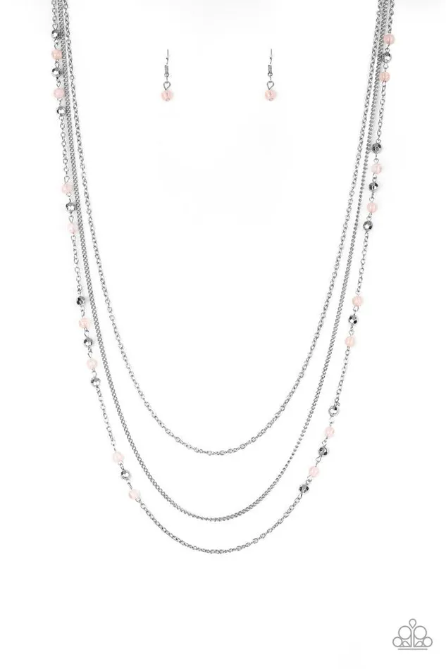 Paparazzi Jewelry Necklaces Paparazzi Necklace Colorful Cadence Pink Paparazzi Jewelry Necklaces Paparazzi Necklace Colorful Cadence Pink