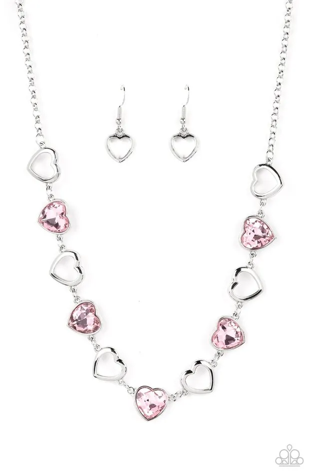 Paparazzi Jewelry Necklaces Paparazzi Necklace Contemporary Cupid Pink Paparazzi Jewelry Necklaces Paparazzi Necklace Contemporary Cupid Pink