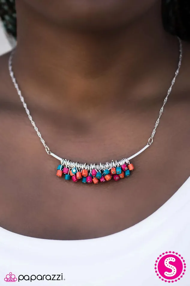 Paparazzi Jewelry Necklaces Paparazzi Necklace Cube Jive Multi