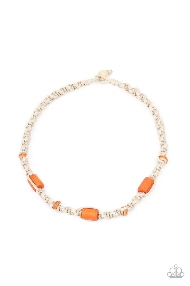 Paparazzi Jewelry Necklaces Paparazzi Necklace Explorer Exclusive Orange Paparazzi Jewelry Necklaces Paparazzi Necklace Explorer Exclusive Orange