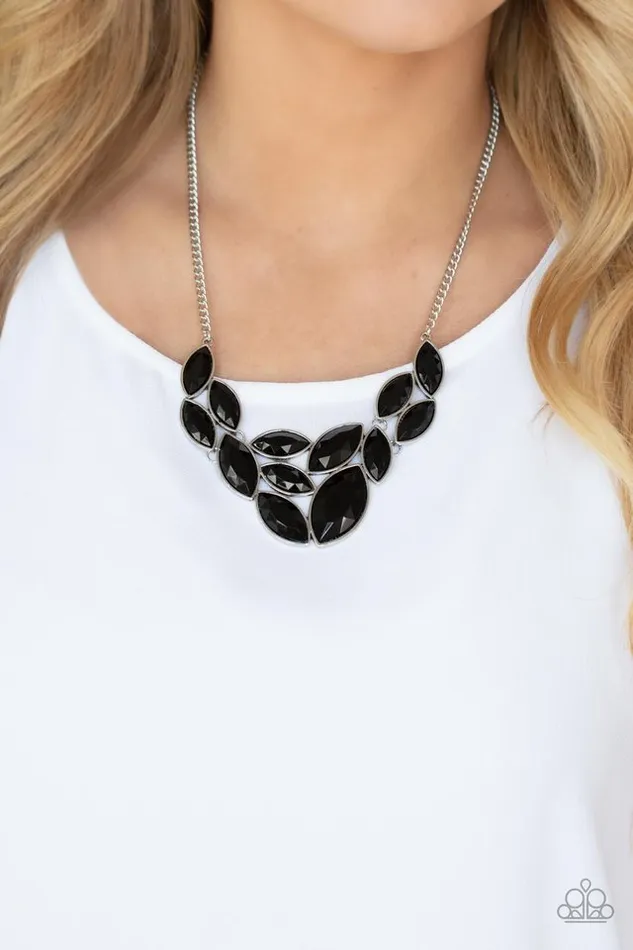 Paparazzi Jewelry Necklaces Paparazzi Necklace Glitzy Goddess Black