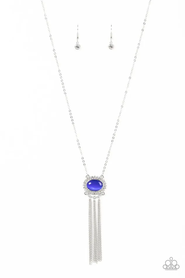 Paparazzi Jewelry Necklaces Paparazzi Necklace Happily Ever Ethereal Blue Paparazzi Jewelry Necklaces Paparazzi Necklace Happily Ever Ethereal Blue